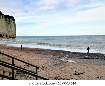 Seaside In Normandy, North West France