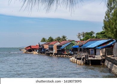 The Seaside Resort Of Kep. Cambodia. 20.11.2019. Krong Kep Province. Crab Market