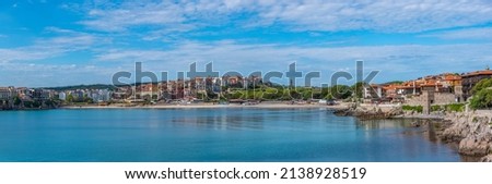 Seaside view of the Bulgarian town Sozopol
