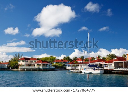 Seaside Villas near Jolly Harbour in Antigua.