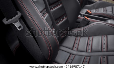 Seat belt and passenger seat bolster