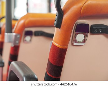 Seat Of City Bus