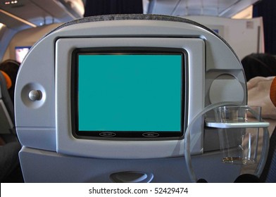 Seat Monitor With Blank Screen In Plane