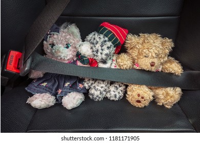 Seatbelt Safety For Stuffed Animal Car Companions