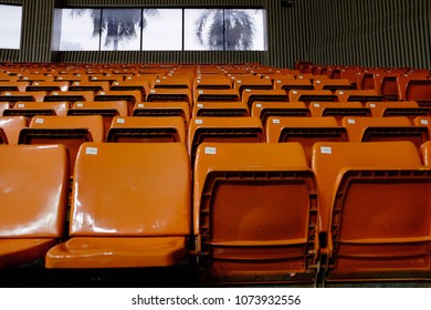 Seating Of An Indoor Basketball Stadium