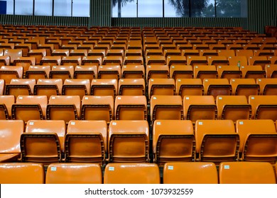 Seating Of An Indoor Basketball Stadium