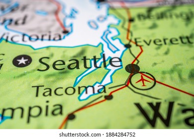 Seatle On The USA Map