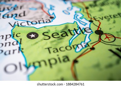 Seatle On The USA Map