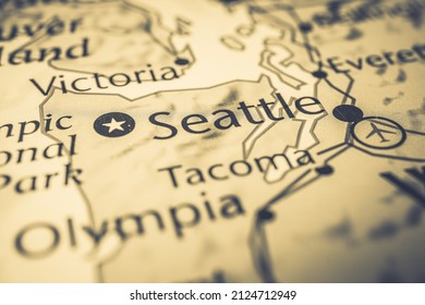 Seatle On The USA Map