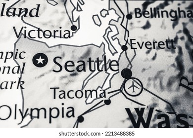 Seatle On The USA Map