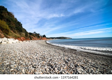 Seaton Beach In Devon