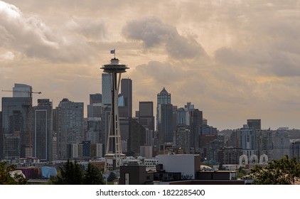 Seattle After The Rain With Slight Sun Breaks