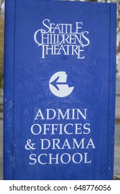 Seattle Childrens Theater - Drama School - SEATTLE / WASHINGTON - APRIL 11, 2017