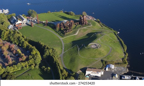 Seattle Gasworks Park Aerial View