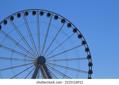 The Seattle Great Wheel At Pier 57.