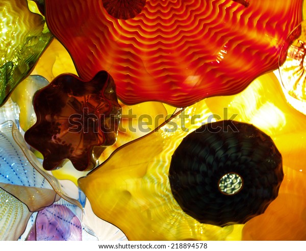 Seattle June 15 2014 Persian Ceiling Royalty Free Stock Image