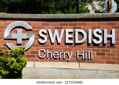 Seattle - June 25, 2022; Sign With Logo For Swedish Medical Center Cherry Hill In Seattle