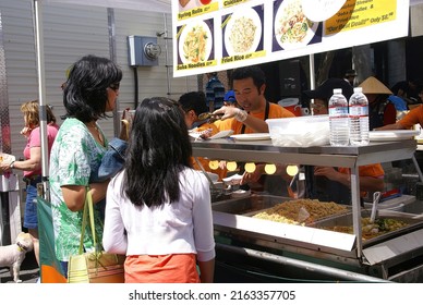 SEATTLE - MAY 17 -  Crowds Sample The Food At The University District Street Fair On May 17, 2009 In Seattle