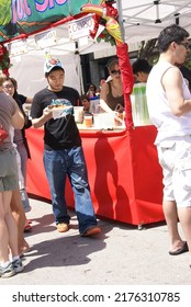 SEATTLE - MAY 17 -  Crowds Sample The Food At The University District Street Fair On May 17, 2009 In Seattle