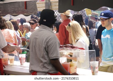 SEATTLE - MAY 17 -  Crowds Sample The Food At The University District Street Fair On May 17, 2009 In Seattle