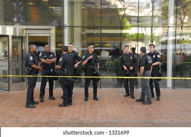 Seattle Police At May Day March