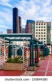 Seattle Public Transit Light Rail Station