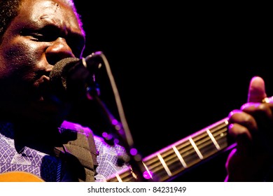 SEATTLE- SEPT. 3: South African Singer-songwriter Vusi Mahlasela Performs On The Main Stage On Day One Of The Bumbershoot Music Festival In Seattle, WA On September 3, 2011.