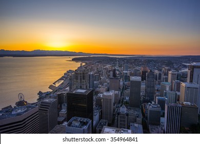 Seattle From Sky View Observatory, Columbia Center