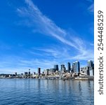 Seattle skyline on a summer day 