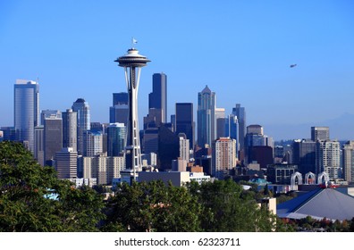 Seattle Skyline Portraits Wa State Stock Photo 62323711 | Shutterstock