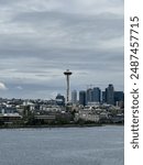 Seattle skyline with space needle