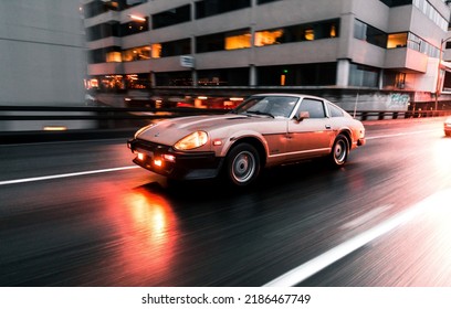 Seattle, WA, USA
Jan 4, 2022
Nissan Z Driving In The Rain