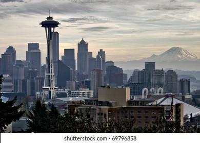 Seattle, Washington From Kerry Park.