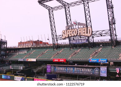 Seattle, Washington, USA - April 20,2018 : Safeco Field - Baseball Stadium Of Seattle Mariners, Seattle, Washington, USA.