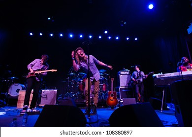 SEATTLE-JULY 20:  Folk, R&B Singer Allen Stone Performs On Stage During The Capitol Hill Block Party On July 20, 2012