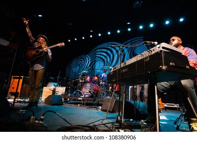 SEATTLE-JULY 20:  Folk, R&B Singer Allen Stone Performs On Stage During The Capitol Hill Block Party On July 20, 2012