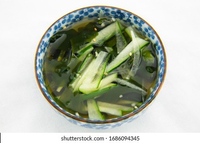 Seaweed And Cucumber Cold Soup