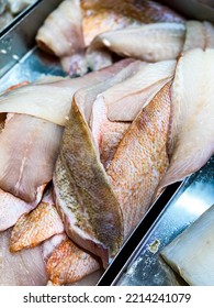 Sebastes Norvegicus, Rose Fish, Ocean Perch, Atlantic Redfish, Norway Haddock, Golden Redfish Or Pinkbelly Rosefis, Uer Fish For Sale.