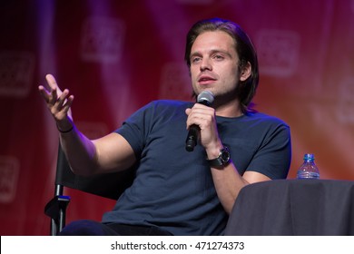 Sebastian Stan Attends Salt Lake Comic Con In Salt Lake City, Utah USA On September 25th, 2015