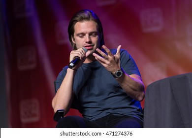 Sebastian Stan Attends Salt Lake Comic Con In Salt Lake City, Utah USA On September 25th, 2015