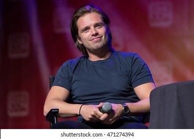 Sebastian Stan Attends Salt Lake Comic Con In Salt Lake City, Utah USA On September 25th, 2015