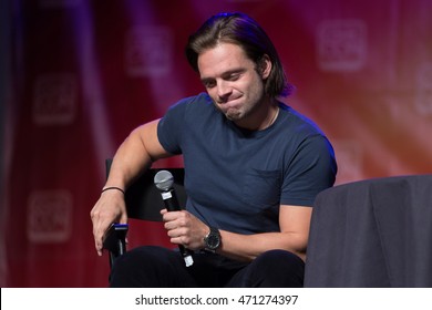 Sebastian Stan Attends Salt Lake Comic Con In Salt Lake City, Utah USA On September 25th, 2015