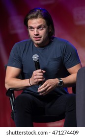 Sebastian Stan Attends Salt Lake Comic Con In Salt Lake City, Utah USA On September 25th, 2015