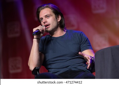 Sebastian Stan Attends Salt Lake Comic Con In Salt Lake City, Utah USA On September 25th, 2015