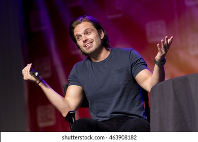 Sebastian Stan Attends Wizard World Comic Con In Salt Lake City, Utah USA On September 25th, 2015