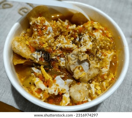 Seblak is a typical Indonesian spicy food that is liked by Indonesian women
