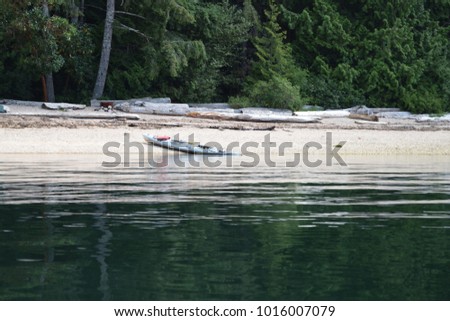 Sechelt Inlet beach