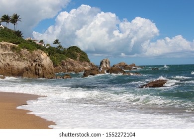 A secluded beach in Puerto Rico. - Shutterstock ID 1552272104