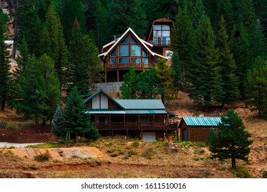 Secluded Mountain Cabin In National Forest