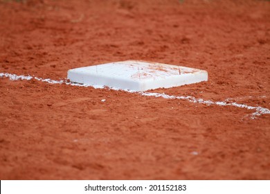 Second Base On The Field 